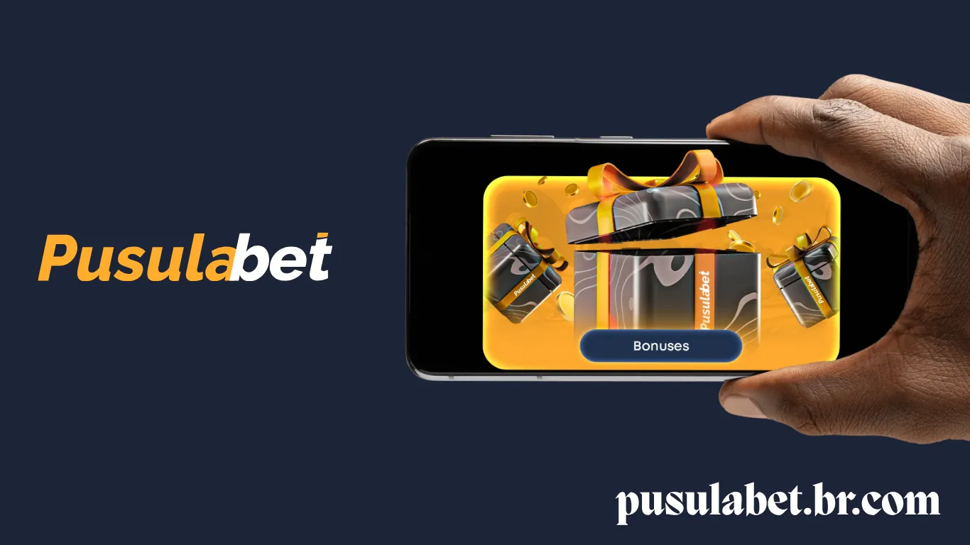 Tipos de bônus disponíveis no Pusulabet
