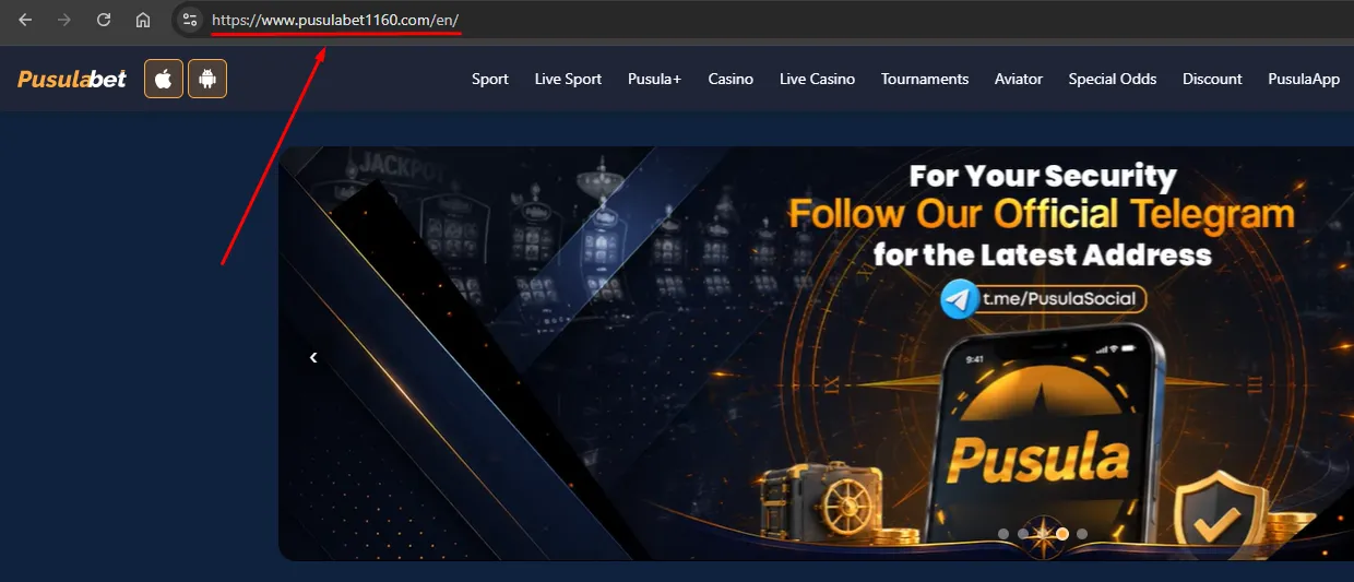 Passo 1: acessar o site oficial